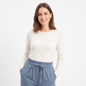 Women's Summer High-Waisted Loose Fit Wide Leg <b>Linen</b> Pants Soft Breathable Stonewashed Drawstring Closure Casual OEM/ODM 6XL - Product Image 5