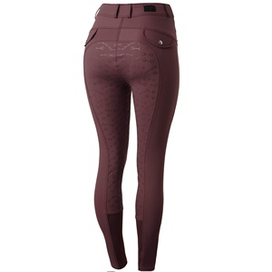 High Quality 4-way Stretch Horse Riding Breeches <b>Leggings</b> Tights <b>Equestrian</b> Wear Pants on Technical Fabric with Soft Feel - Product Image 5