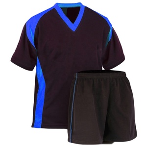 Uniforme de fútbol transpirable para hombre, ligero, de secado rápido, 100%, poliéster, para club, uniforme de fútbol - Product Image 4
