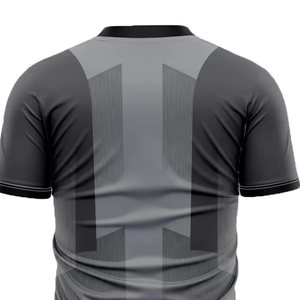 Camiseta de Fútbol Personalizable con Nombre del Equipo y Logotipo en la Parte Delantera, 100% Poliéster, Secado Rápido, Transpirable, Tecnología de Corte Automatizado - Product Image 4