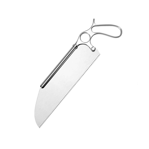 German Stainless Steel Milter Surgical <b>Bone</b> <b>Saw</b> 31cm Satterlee Amputation <b>Saw</b> Orthopedic Medical Cutting Instrument - Product Image 4