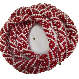 Multi Red Shade Fashion <b>Beaded</b> Bracelets-Romantic Style Gift - Product Image 1