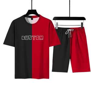 2022 Fashion <b>Men's</b> <b>T</b> <b>Shirt</b> Sets New Two Piece Shorts Sets <b>Men's</b> Hip Hop <b>T</b>-<b>shirts</b> Shorts Sets <b>Men</b> with OEM Service - Product Image 1