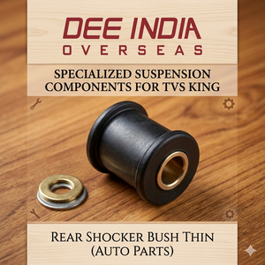 Silentbloc d'amortisseur arrière fin pour TVS King 3 Wheeler |   Bague en caoutchouc pour suspension de moto - Product Image 2