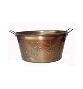 Bañera de Lujo para Enfriar Bebidas, de Metal con Acabado Antiguo, para Restaurantes, Cafeterías y Hoteles - Product Image 5