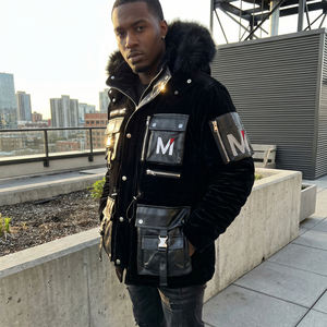 Chaqueta de Caza para Hombre, Resistente al Viento, Transpirable, con Diseño Estampado, Soft Shell con Correas Utilitarias en el Pecho, MALUZA INDUSTRIES - Product Image 6