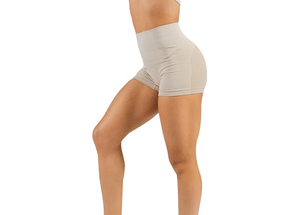 Shorts de sport décontractés pour femmes, taille haute élastique, séchage rapide, pour la gym et la course, fournisseur en gros de vêtements de sport à marque privée - Product Image 2
