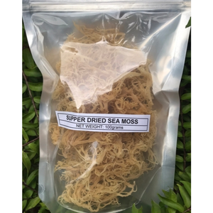 <b>natural</b> dried gold <b>sea</b> <b>moss</b> wildcrafted for energy and detox healthy lifestyle superfood bulk packaging - Product Image 3