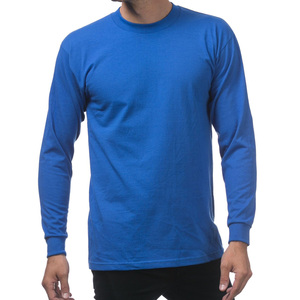 Camiseta de Manga Larga para Hombre, Personalizada con Logotipo, de Alta Calidad, 100% Algodón, 230 g/m², Color Sólido, Delgada - Product Image 4