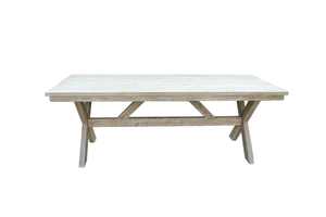 Ensemble de salle à manger de jardin en pin pliable moderne avec chaises en osier et table en bois brossé pour appartement et hôtel - Product Image 5
