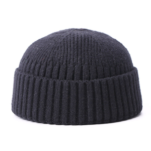 Gorro de Punto Unisex de Color Sólido, 100% Acrílico, Invierno 2026, Casual para Adultos, 56-58CM, Entrega a Tiempo - Product Image 5