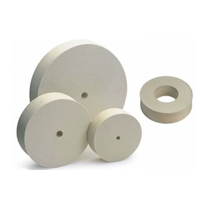 Disco de Pulido de Fieltro de Primera Calidad con Borde Cuadrado para Limpieza de Superficies, Pulido y Trabajos de Acabado de Precisión - Product Image 1