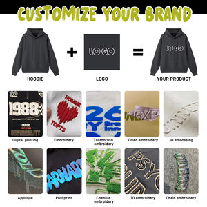 Sweat à capuche zippé surdimensionné et ample pour homme, 100% coton lourd de haute qualité, style vintage délavé à l'acide, personnalisé - Product Image 5