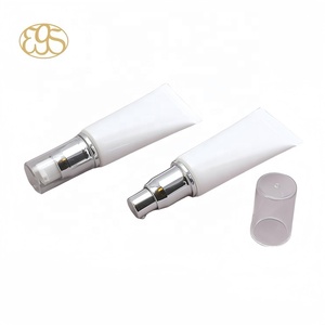 Tube cosmétique en plastique de 30 ml pour crème visage, pompe sans air détachable, LDPE MDPE HDPE bioresine écologique, tube en canne à sucre PCR - Product Image 4