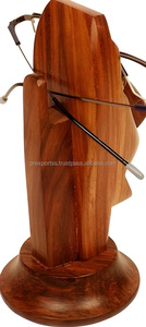 Support à lunettes moderne en bois écologique à 2 fentes pour usage quotidien, portable et robuste, fabriqué en Inde - Product Image 2