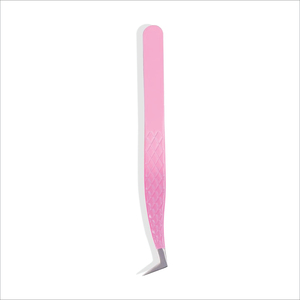 Pinces à cils en acier inoxydable de haute qualité, antidérapantes, durables et légères pour une pose précise des cils et des extensions de cils - Product Image 4