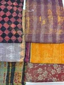 Wholesale Recycled Kantha <b>Throw</b> Double Bed Cotton <b>Quilt</b> Handmade Patchwork Vintage Boho Bedspread Blanket Home Decor Textile - Product Image 3