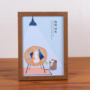 Wholesale Photo <b>Frames</b> Wooden Picture <b>Frames</b> in Different Sizes 5"6"7"8"10" A4 DIY <b>Wall</b> Arts Framed Pictures - Product Image 1
