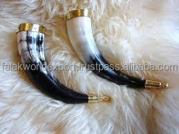 Corne à boire sculptée personnalisée fabriquée à la main naturelle Viking Buffalo bière chope polie sculptée corne à boire Falak exportation mondiale - Product Image 6