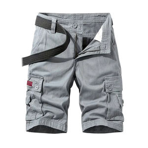 Prix de gros 2026 – Pantalon cargo pour homme, couleur gris uni, qualité supérieure, service OEM, décontracté, respirant, séchage rapide, matière douce au toucher - Product Image 1