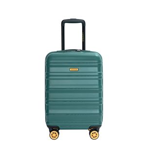 Bagaglio a mano con guscio rigido verde scuro 18.5 \ "omologato TSA borsa adatta alla compagnia aerea - Product Image 1