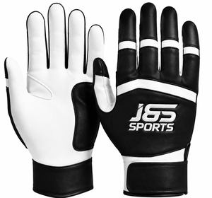 Guantes de Bateo de Béisbol Personalizables OEM al por Mayor, Guantes de Bateo de Softbol de Cuero de Cabra Transpirable de Alta Calidad, Profesionales J S - Product Image 5