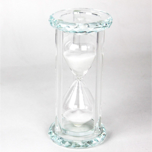 Modern Glass Hourglass Sand Timer With Vibrant Pink Sand Desktop Home Office Decor High Quality Sandglass <b>Clock</b> Ornament - Product Image 2