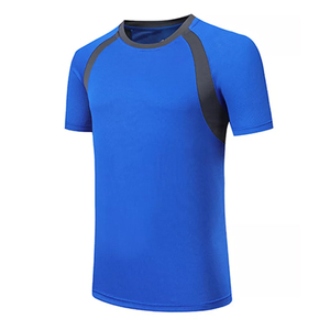 เสื้อรัดรูปแขนสั้นผู้ชาย ผ้าแห้งเร็ว สำหรับออกกำลังกายและว่ายน้ำ - Product Image 1