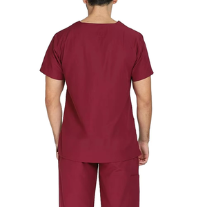 Hospital Nurse <b>Scrub</b> Suit Women V Neck Casual Tops Pants Set Workwear <b>Hand</b> <b>Scrub</b> Suit Nursing <b>Scrubs</b> Sets for Women&men in Stock - Product Image 4