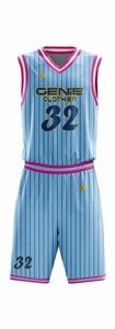 Uniforme de Baloncesto en Oferta, Precio Económico, Buena Calidad, Mejor Precio, Nuevo Diseño, Uniforme de Baloncesto en Venta - Product Image 4