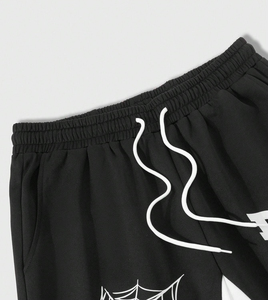 Pantalones de chándal personalizados de estilo urbano para hombre, de felpa francesa lavada, de corte holgado, con pierna ancha, recta y acampanada, tipo jogger y con acabado liso - Product Image 5