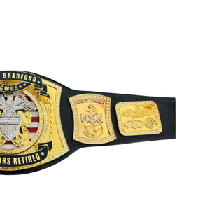 เข็มขัดแชมป์เกษียณคุณภาพสูง มาร์ค แบรดฟอร์ด CW05 33 ปีแห่งการเกษียณ เข็มขัดรางวัลส่วนบุคคล ของขวัญคุณภาพพรีเมียม - Product Image 3