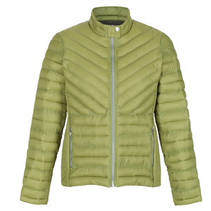 Veste matelassée pour femme de qualité supérieure confortable, taille plus, respirante, nouvelle arrivée, coupe-vent, couleurs unies, veste matelassée pour femme - Product Image 1