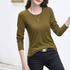 เสื้อเชิ้ตผู้หญิงแขนยาวทรงหลวม ผ้าสแปนเด็กซ์/โพลีเอสเตอร์ ถักทอ 100% สไตล์เบสิค คอเสื้อผ่าข้าง ระบายอากาศได้ดี เหมาะสำหรับฤดูร้อน - Product Image 1