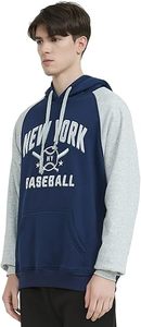 Sudadera con Capucha Superior International para Hombre, Estilo Clásico Urbano, Bordado de Béisbol, Suave - Product Image 2