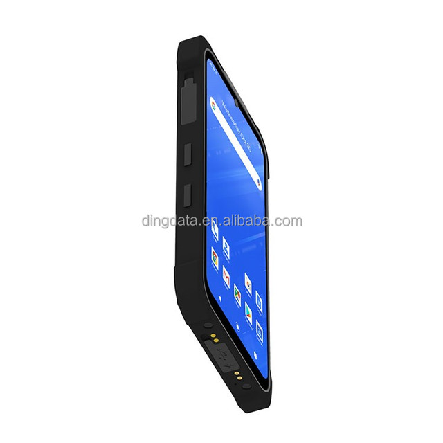 Android 11 Rugged Smartphone Handheld PDA 5.7 Inch 2D QR Code Reader GMS Certified Inventory Barcode Scanner Stock 4GB+64MB IP68