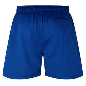 Shorts en maille pour hommes avec poches, taille élastiquée, tissu en maille 100% polyester pour un confort optimal, style athlétique, shorts en maille tendance - Product Image 5