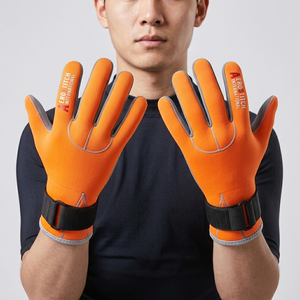 Guantes de Buceo de Neopreno con Cierre de Gancho y Bucle, Protección Anti-UV, para Uso en Playa y Agua Fría, Personalizables con Logotipo, Venta al Por Mayor Directa de Fábrica - Product Image 2