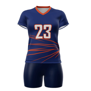 Premium Quality Unisex Men's <b>Volleyball</b> Uniform <b>Sets</b> OEM Outdoor Uniform with Short Sleeves for Men and Women for - Product Image 6