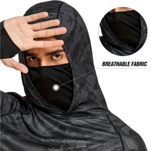 Sudadera de Pesca con Protección Solar UPF 50+ de Manga Larga con Máscara Facial, Jersey de Pesca Moderno y Suave - Product Image 5