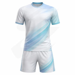 Uniforme de Fútbol al por Mayor de Fábrica, Camiseta de Fútbol de Secado Rápido, Transpirable, de Malla, Ropa Deportiva Personalizada para Equipos - Product Image 1