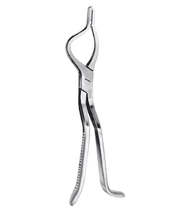 Pinzas de desimpactación Premium Rowe de acero inoxidable, izquierda y derecha, para cirugía maxilofacial, pinzas mandibulares para desimpactación - Product Image 3