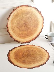 Handcrafted Wooden Round Coasters for Hot and Cold Drinks, Coffee Cups, Tea Mugs, <b>Glasses</b> and Table Protection, Ideal for Home - Product Image 5