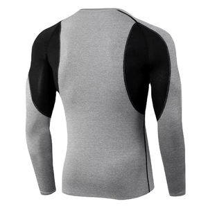 <b>Men's</b> MMA Rash Guard 100% Polyester Breathable Quick Dry Full Sleeve <b>Compression</b> Clothing Made Pakistan Service Wholesale Razers - Product Image 4