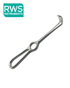 เครื่องมือผ่าตัดทางทันตกรรม RWS INSTRUMENTS รุ่น Dental Surgical Retractor ขนาด 17 ซม. แบบใช้มือ สีเงิน คลาส I ผลิตจากสแตนเลสสตีล - Product Image 1