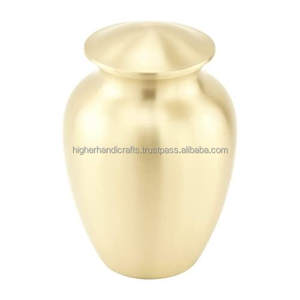 Artisanat supérieur HHB-104 grande taille adulte Atlas urne de crémation en laiton fournitures commémoratives de Style américain pour les cendres enterrement funéraire - Product Image 4