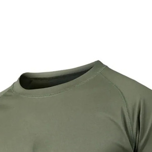 เสื้อยืดคลาสสิกผู้ชาย ผ้าฝ้ายพื้นฐานทันสมัย ทรงหลวม สไตล์สตรีทแฟชั่น ขายส่งจากโรงงานผู้ผลิต ส่งออก - Product Image 4