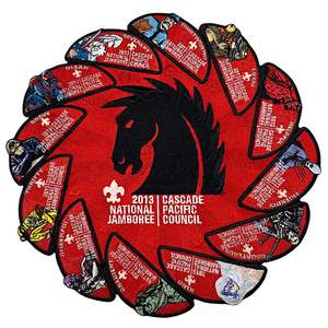 Écusson brodé en forme de bouclier pour service de sauveteurs, vente en gros, prix fabricant - Product Image 6