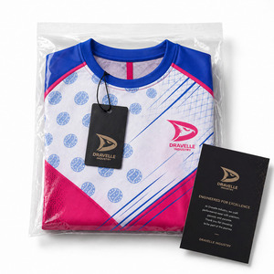 Camiseta Deportiva al por Mayor, Jersey de Pádel para Equipo, Camiseta Deportiva de Poliéster y Elastano con Tela de Secado Rápido y Gráficos Dinámicos - Product Image 6