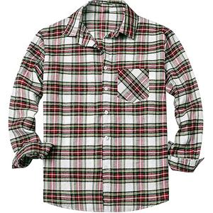 Camisa Ignífuga con Estampado a Cuadros FR, Ropa de Trabajo para Mecánicos, Camisas de Trabajo para Soldadura - Product Image 1